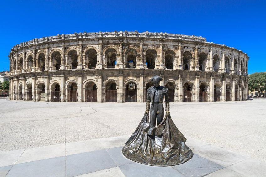 Maison Carree/Coeur Historique De Nimes - Superbe Appt 55M² Buitenkant foto